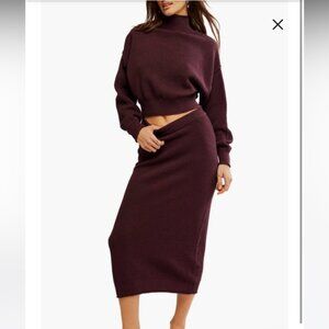 Free People Hailee Skirt Set